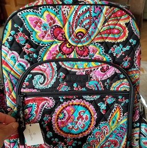 Vera Bradley Campus Backpack in Parisian Paisley